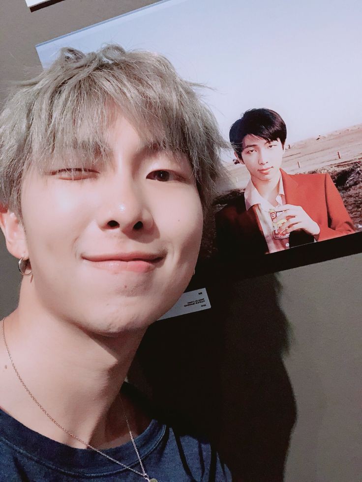 randomjoonie's tweet photo. this genre of namjoon posing in front of namjoon https://t.co/EUSPcFhh0q