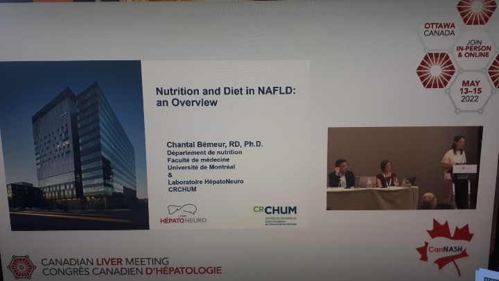 labHN's tweet photo. Cool to listen @bemeur from home talking at @CanLiverMeeting about nutrition and NAFLD! #CLM22 https://t.co/HQZEsVESg1
