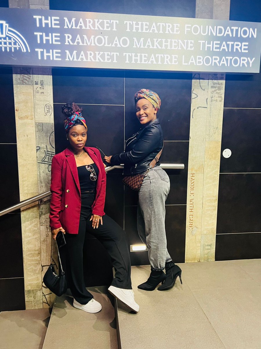 RTlaletse's tweet photo. Thank you Kaditshwene Musical for a good show.
.
#MarketTheatreLab
#kaditshwene
#theatre
#datenight
DAY 1 of our weekend celebrating being part of the Arts. https://t.co/AGN7XY1doc