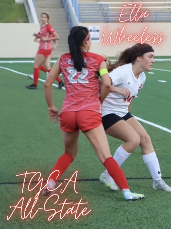 Congratulations to Ella Wheeless for being selected All-State by TGCA!!