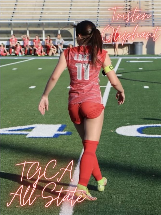 Congratulations to Tristen Oliphant on being selected All-State by TGCA!!
