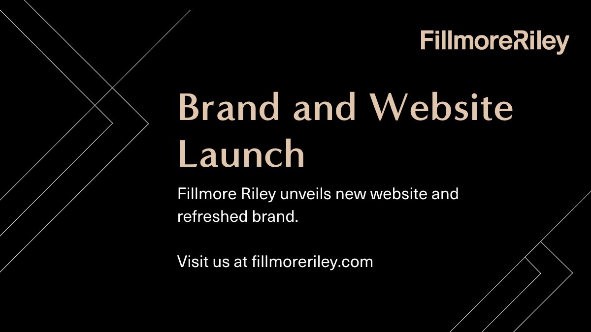 Fillmore_Riley's tweet photo. We welcome our valued clients &amp; visitors to an improved website that reflects the firm’s longstanding commitment to consistently delivering premium client services.  
https://t.co/12Zpmt39mA https://t.co/K2cVJoqo8r