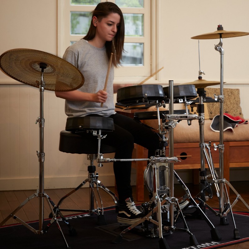 samashmusic's tweet photo. Enter for a chance to win a @tamaofficial True Touch 4-Piece Drum Kit!

#SamAsh