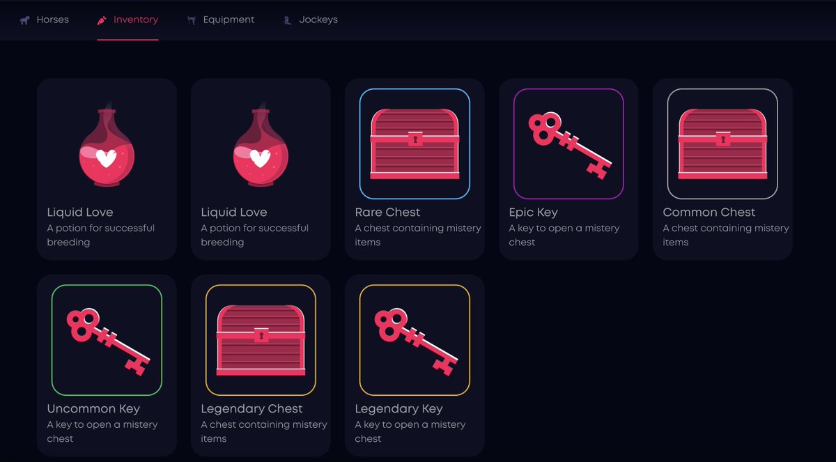 Are you ready for brand new DeRace stables to kick off?

🐴 Condition grades of #NFT horse equipment
🧬 New NFT asset development
🗝️ Chest and key feature integration
🏡 New NFT stables UI
⚡ #DeRace V2 post-audit improvements

🔎 More about our progress: bit.ly/DeRace_Update36