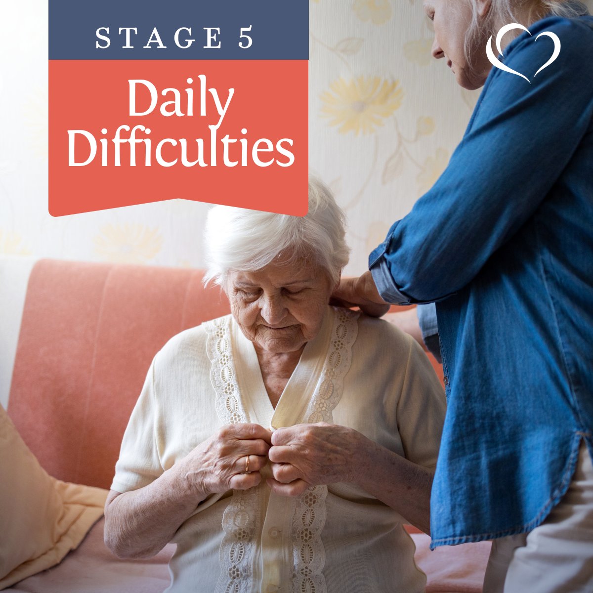 At Stage 5 of Alzheimer’s Disease, individuals are often unable to manage living alone unassisted, and the ability to make reasoned choices and decisions becomes more difficult. Learn more about the effects of Alzheimer’s at this stage from the experts at ComfortCare Homes.