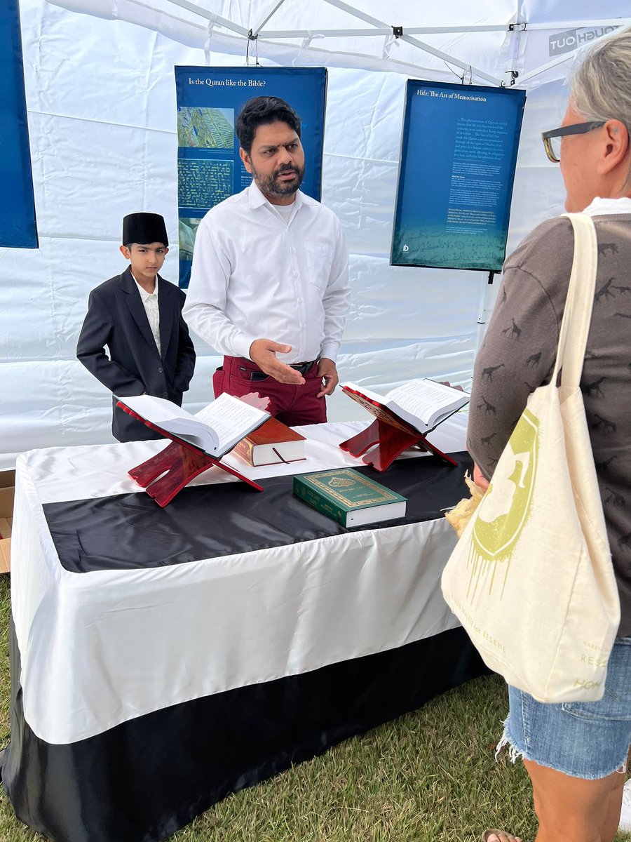 DiscoverIslamNZ's tweet photo. Highlights: Discover Islam Roadshow
Building bridges and breaking barriers.

#DiscoverIslamNZ #IslamAhmadiyya https://t.co/56DRANQiOV