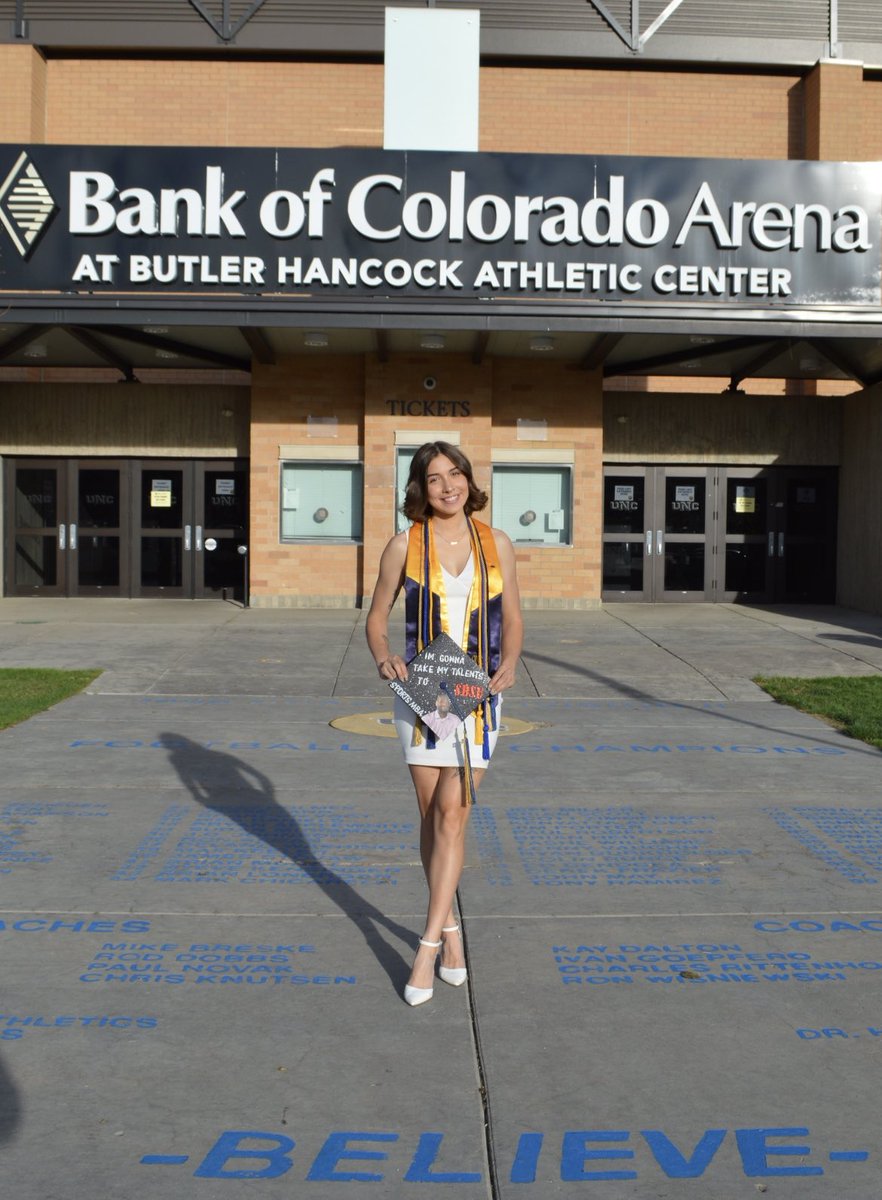 KayleeDeutsch13's tweet photo. Last week I finished with my time at UNC getting a BS in Recreation, Tourism, & Hospitality and a minor in Psychology. This August I will start at San Diego State in pursuit of a Sports MBA! So grateful for the opportunities I’ve had and excited for those to come! #UNCBearGrad https://t.co/ALoueVsQGY