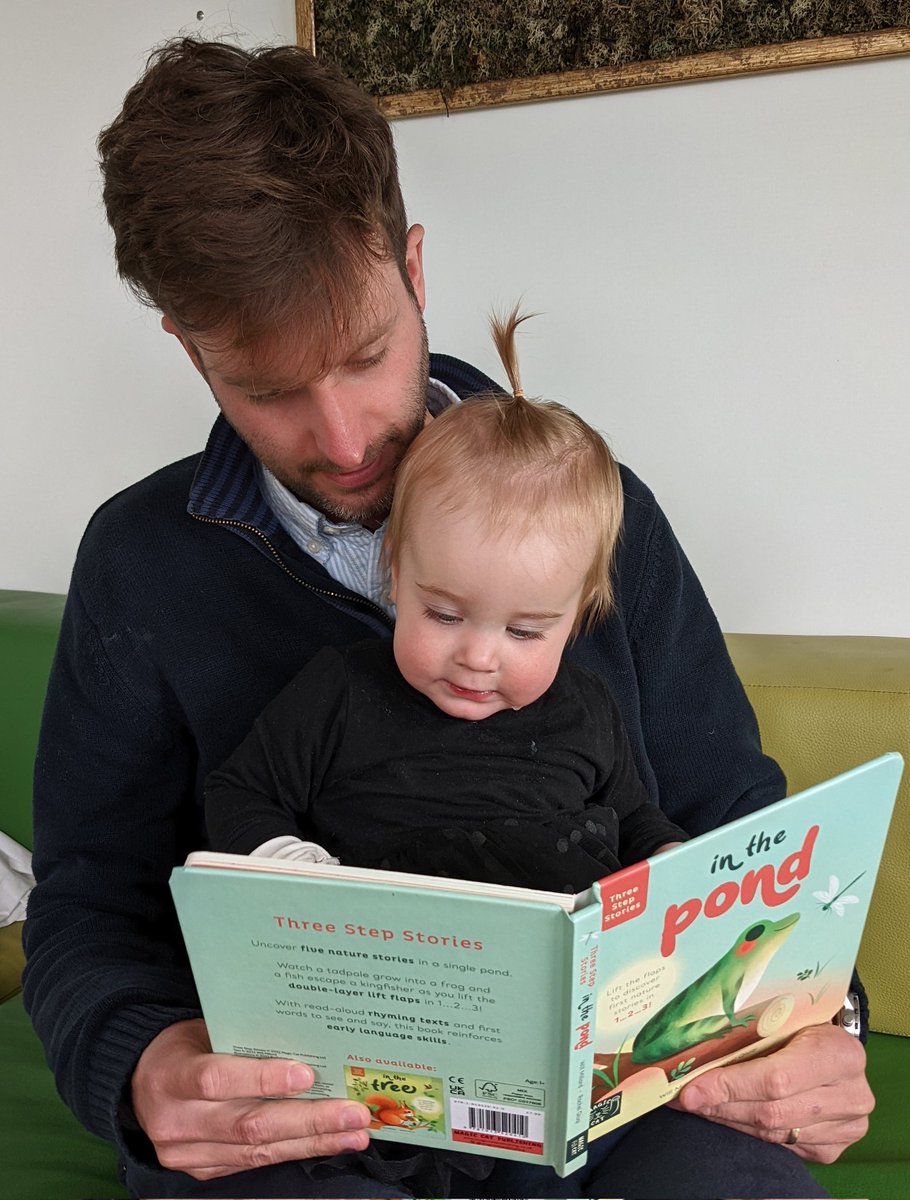 JDIStorey's tweet photo. @MillardWill here's my niece enjoying 'In the Pond'. Thank you for writing such a lovely book. https://t.co/YhfVzpSitR