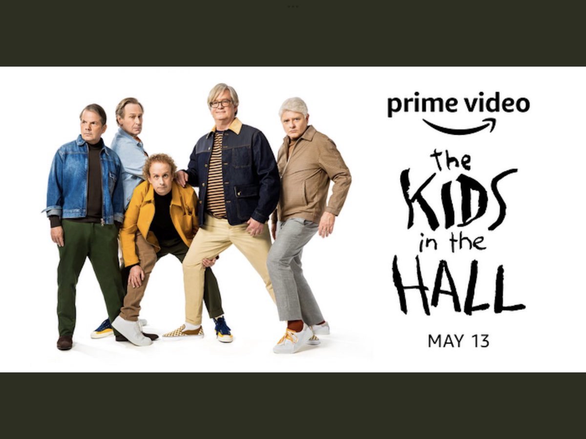 dbhrvat70's tweet photo. So fantastic to have the Kids In The Hall back! The opening theme still gives me shivers #ShadowyMenOnAShadowyPlanet #HavingAnAverageWeekend https://t.co/ZQpiSn7C9S