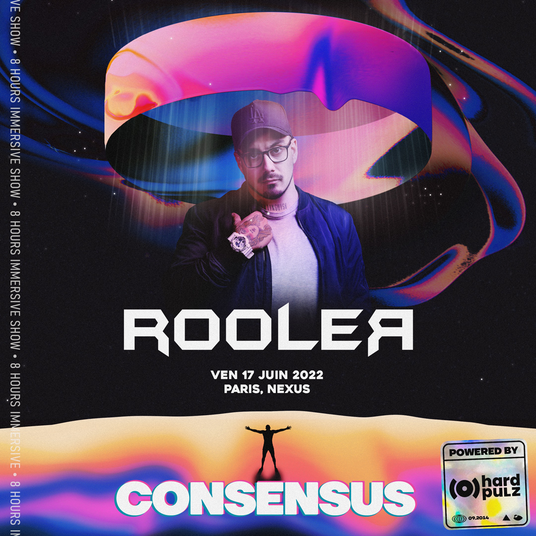 Hardpulz's tweet photo. ROOLER à PARIS 🥶🥵
C'est définitivement l'homme en forme du #Raw avec une énergie aux platines aussi ahurissante que sa musique ! @roolerofficial arrive le 17 Juin pour le Gang du #Consensus au Nexus 💠 #Rooler #Hard
Prends ta place 📲 https://t.co/DrdeEYzCCd https://t.co/mZtc90plsP