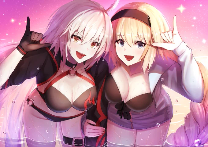 ジャンヌオルタピックアップなのでサバフェスのころの邪ンヌー👙💕 