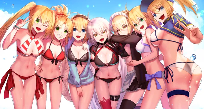 ジャンヌオルタピックアップなのでサバフェスのころの邪ンヌー👙💕 