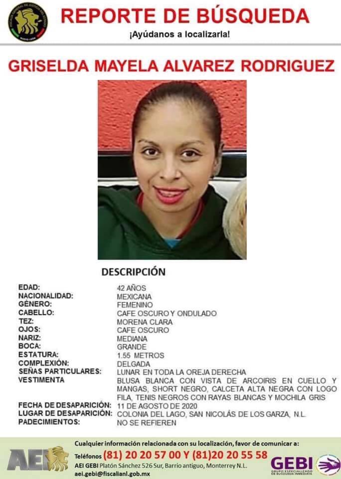 A #mayelaalvarez la desaparecieron. Exigimos su localización con vida. Vamos a pegar fichas en todo el #mexico. <a href="/AristeguiOnline/">Aristegui Noticias</a> <a href="/rubengluengas/">Rubén Luengas</a> <a href="/SindicatoNu/">SUTIN</a> <a href="/fenasscyt/">FENASSCYT</a> #xalapa #nuevoleon #desaparicion