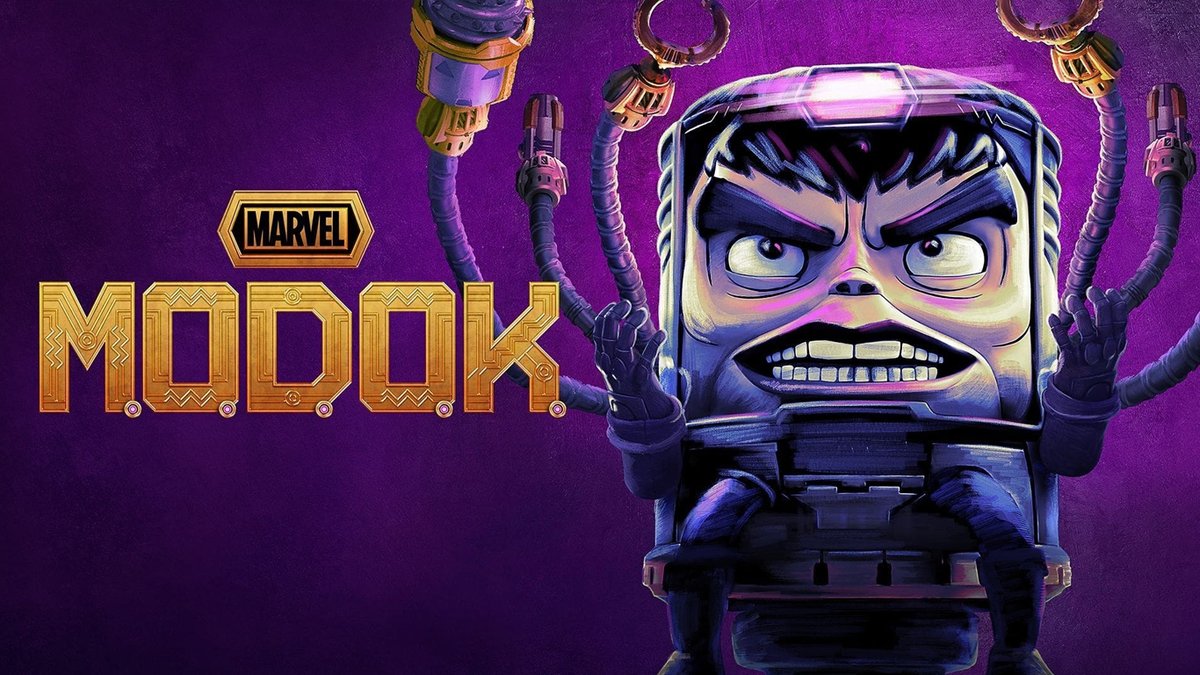 nerd_forum's tweet photo. A série animada "M.O.D.O.K." foi cancelada pela Hulu após a sua 1ª Temporada.
No Brasil, a série está disponível no serviço de streaming Star+. #Modok #MarvelsModok #Marvel #Hulu https://t.co/XPTOR6EIlm