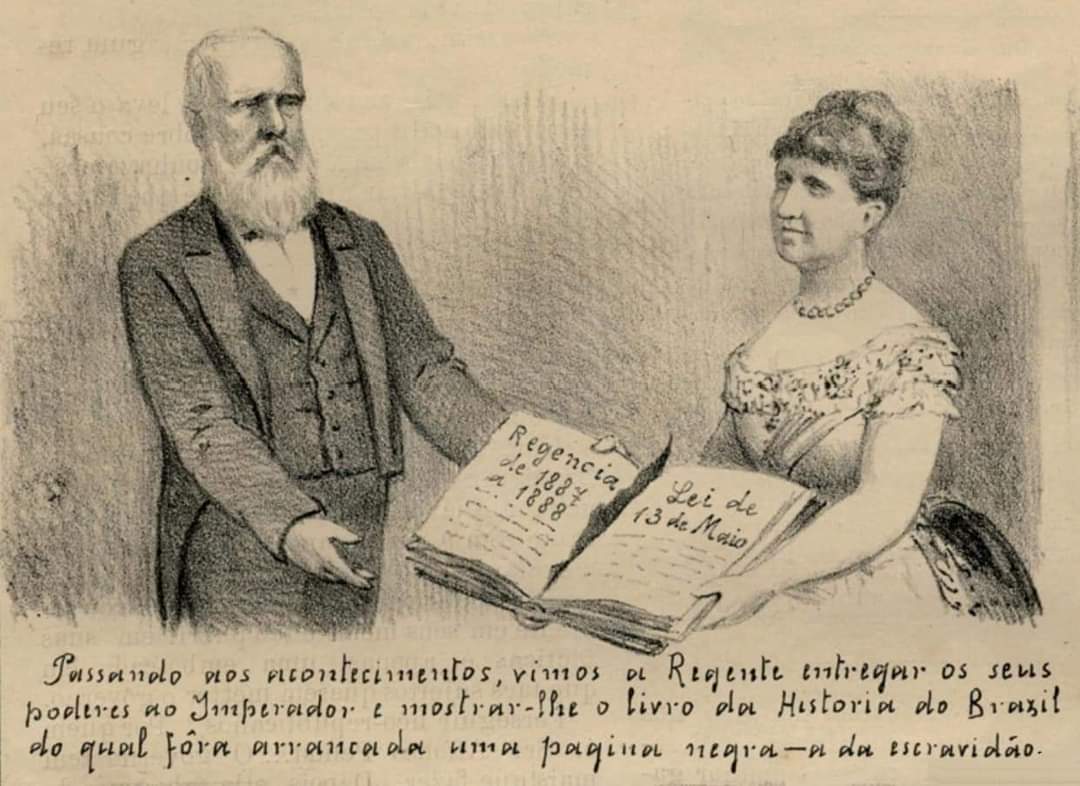 _aveimperio's tweet photo. A Princesa #IsabelRedentora tinha tanta consciência de que poderia perder o trono, e que isso era muito possível de acontecer, que ela ficou nacionalmente famosa por uma célebre frase, dita ao Barão de Cotegipe. https://t.co/r75c12kJED