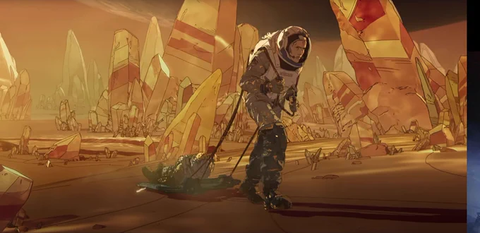 Super excited for the episode "The Very Pulse Of The Machine" from the third season of "Love, Death and Robots". I'm happy to have worked on this and can't wait to share the art behind it. #lovedeathandrobots 