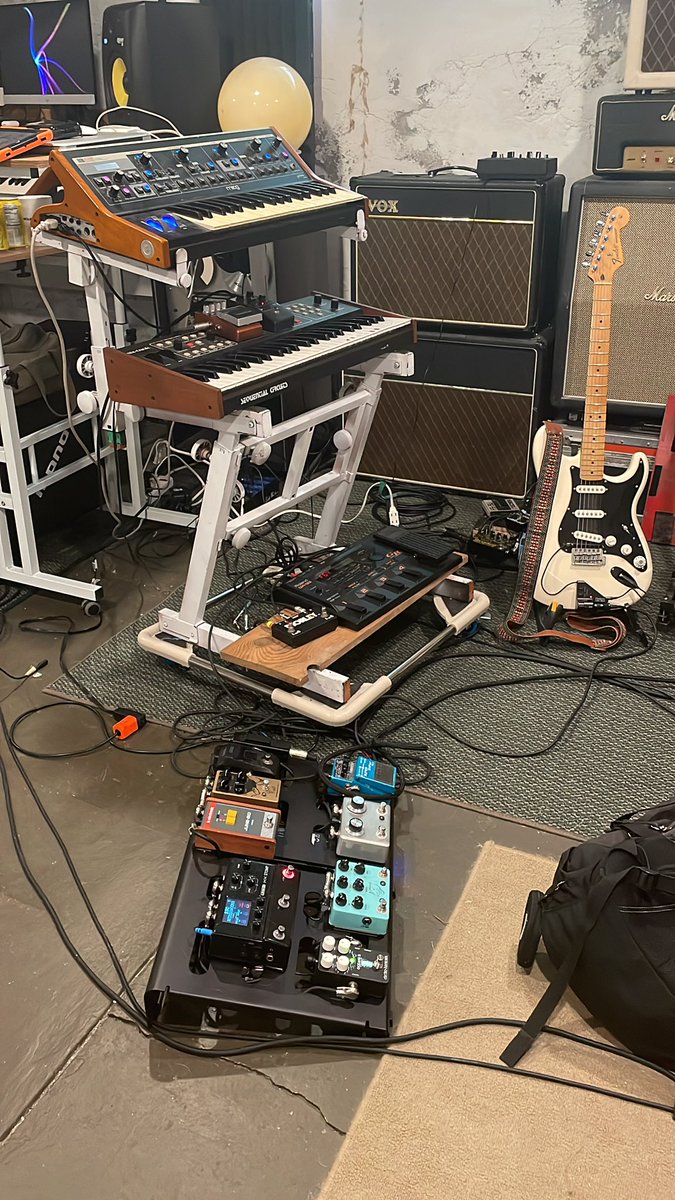 Getting show ready.. thinking if the whole set should go or simpler