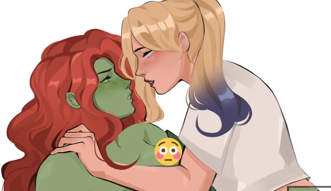 I am playing catch up on patreon and coms so I'll just post these for this week ^^; #Harlivy 