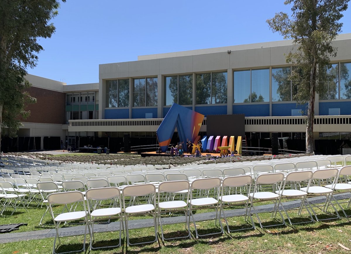 CalArts's tweet photo. It's the quiet before the storm!
Congrats to CalArts' graduates...we'll see you soon. 🎓
Details and more info here: https://t.co/DxExtx0pHA
#CalArtsgraduation #calarts2022 https://t.co/QYeREcWfSz