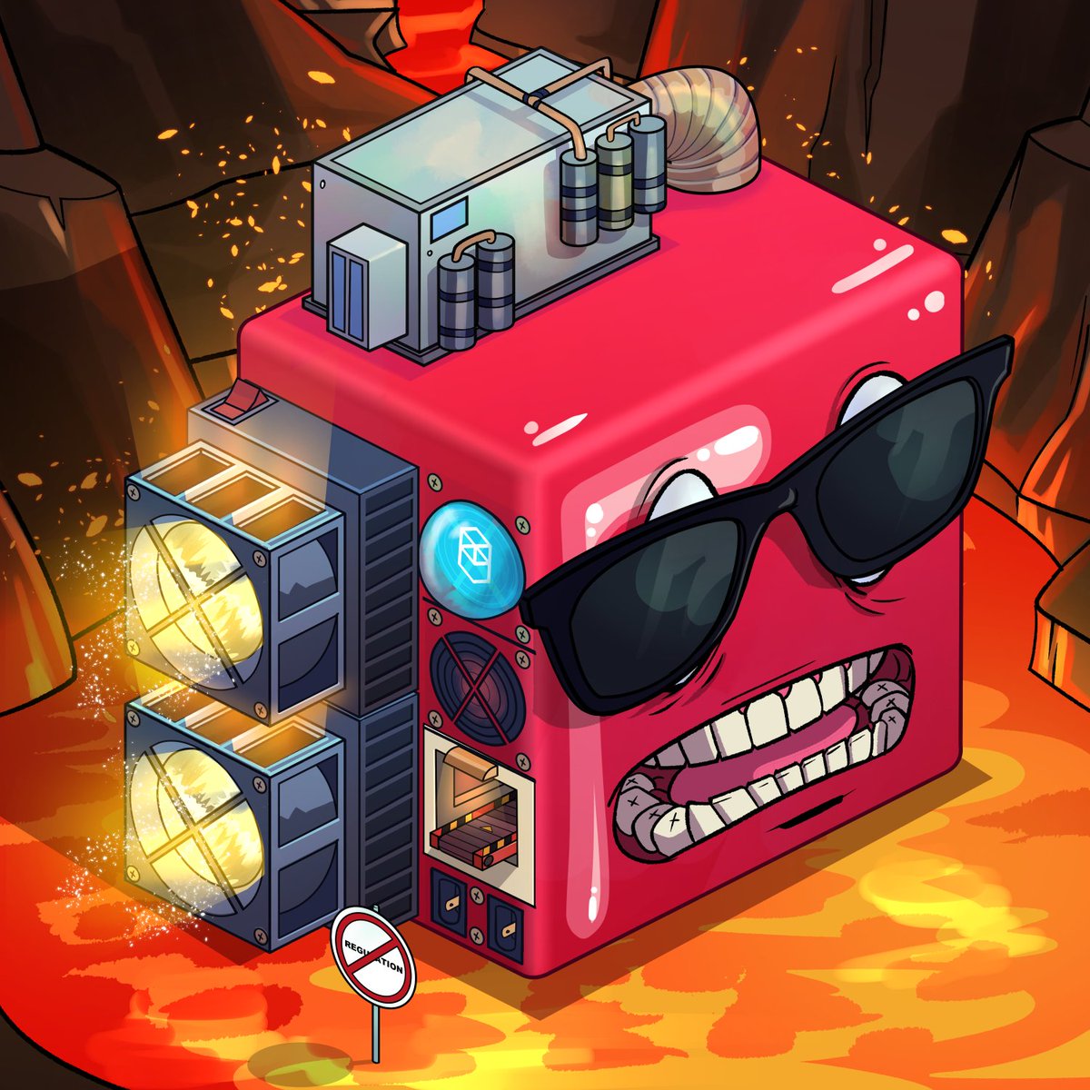 Welcome to the family, hell boy! 🔥

This #NFTCommumity is all about the fuego of the NFT world. Some of our #NFTs are literally on fire. 🤷‍♂️

Come join us today! ⚒️

#NFTProject #NFT