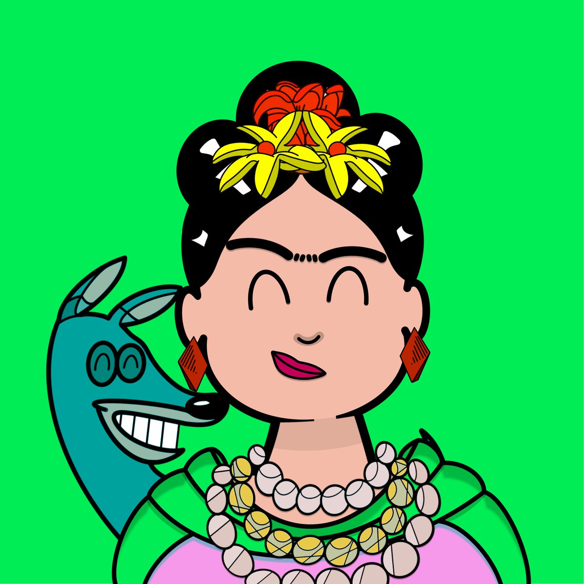 BoredNFTs's tweet photo. Just cuz she’s a beaut… oh deer
#FollowFrida @NftFrida @FridaKahlo @RedH0 @RjRfuzzlebutt @S0UPI3 @verticalgrowETH https://t.co/mvYpdCRcUF