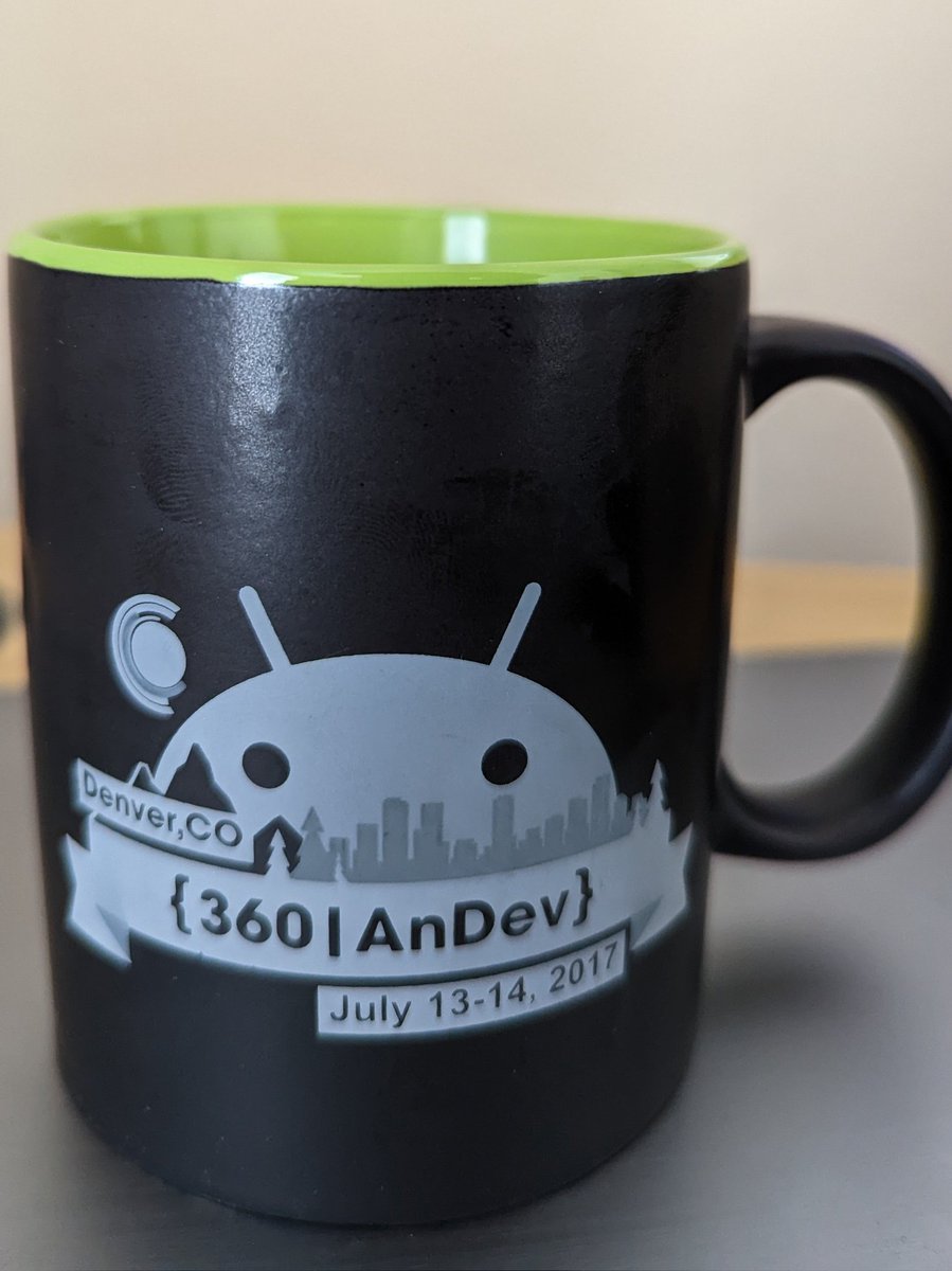 Had a craving for some tea, and I happened to grab this lovely mug. What a wonderful event!
Many thanks to everyone that made it happen
The Android community really warms my heart