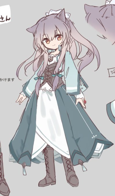 納品しました!ご依頼ありがとうございました(こちらのキャラクターさんは私のキャラクターではありません) https://t.co/sxPuyPbGbY 