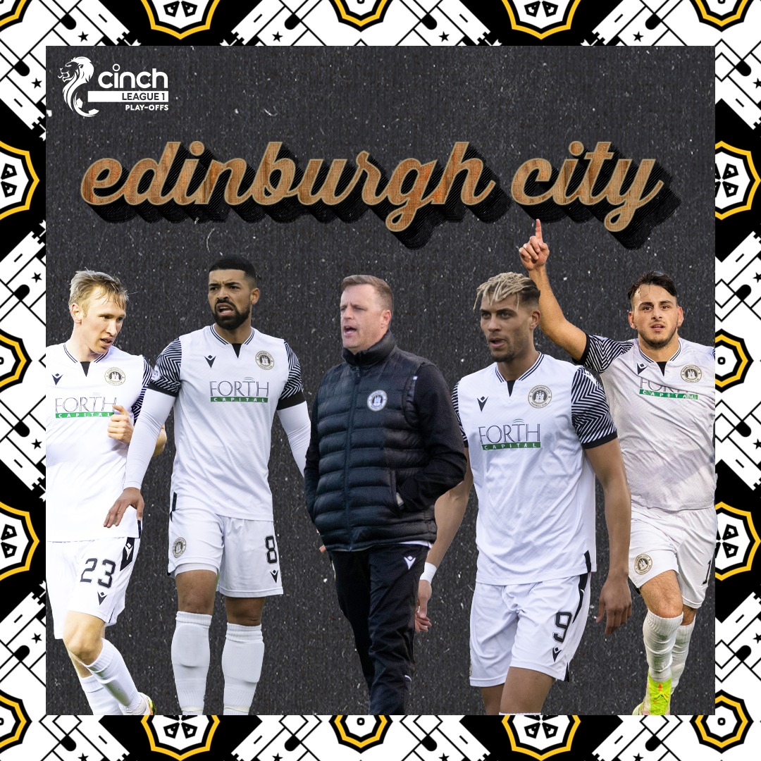 🆙 It was nervy, but they got there! 

Congratulations to Edinburgh City, who have been promoted to <a href="/cinchuk/">cinch</a> League 1 as play-off winners!

#cinchL1 | <a href="/EdinburghCityFC/">Edinburgh City FC</a>