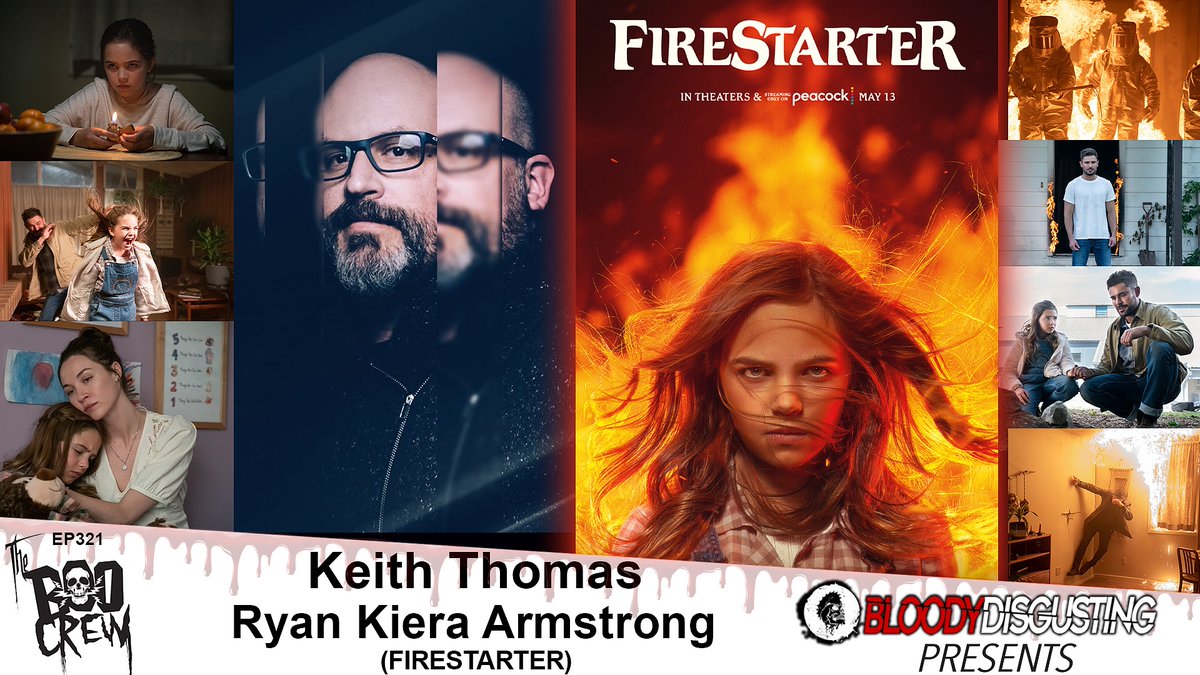 talesfromtheboo's tweet photo. NEW EPISODE - The Boo Crew Chat with the Star of FIRESTARTER Ryan Kiera Armstrong and Filmmaker Keith Thomas! @RyanKArmstrong #KeithTomas @blumhouse @Firestartermov #FIRESTARTER @BDisgusting All Podcast episode links available here: https://t.co/zvvXV5RZMq https://t.co/GOYXB4b0Ds