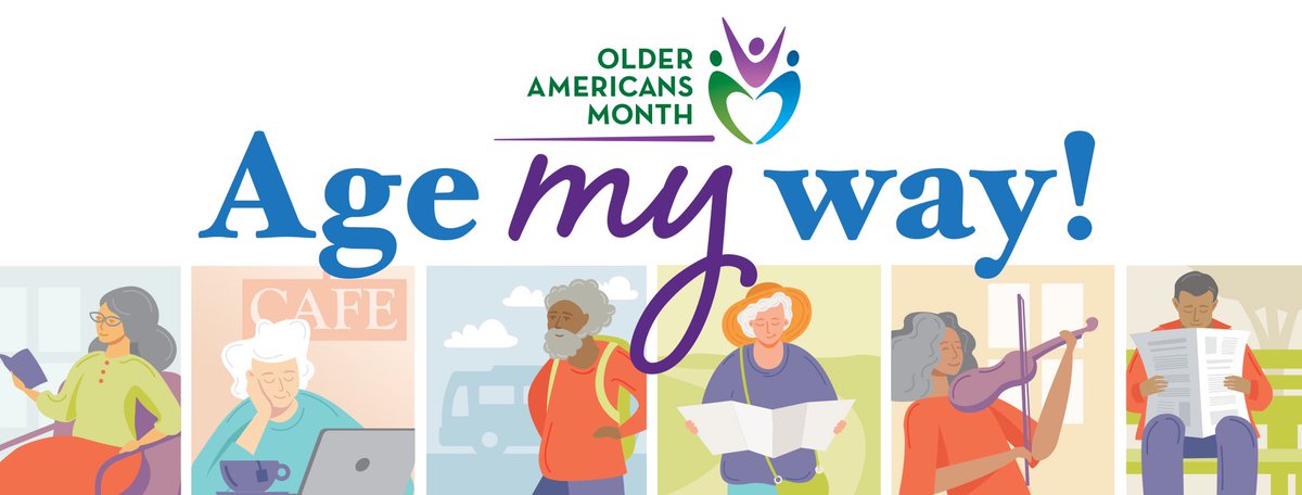 MyBrioLiving's tweet photo. May is Older Americans Month -  Celebrating Age My Way! 😊 Read our blog here: https://t.co/hq8L1OEOEl https://t.co/6KT3ZtEPfe