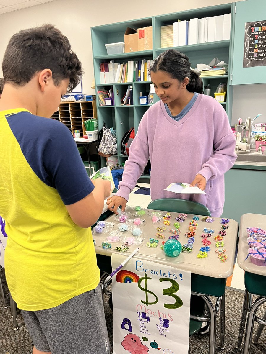 LlamasRule67's tweet photo. My students had a blast with Market Day today…Golden Egg Reward and fun Economics Lesson all in one!! https://t.co/DjxKPK5URe