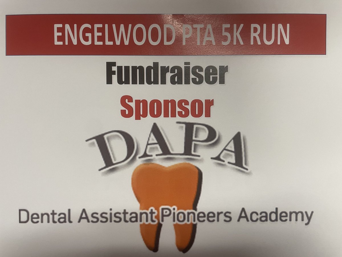 Engelwood is so thankful for our 5k Fun Run sponsors! It is not too late to sign up! runsignup.com/Race/FL/Orland…