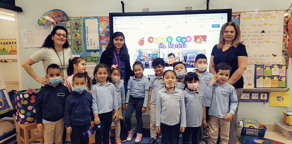 MrsDomenick_K's tweet photo. What a wonderful experience having a student teacher ! We will miss Ms. Mariela so very much ! @wnyecc https://t.co/BGkZVuPwFQ