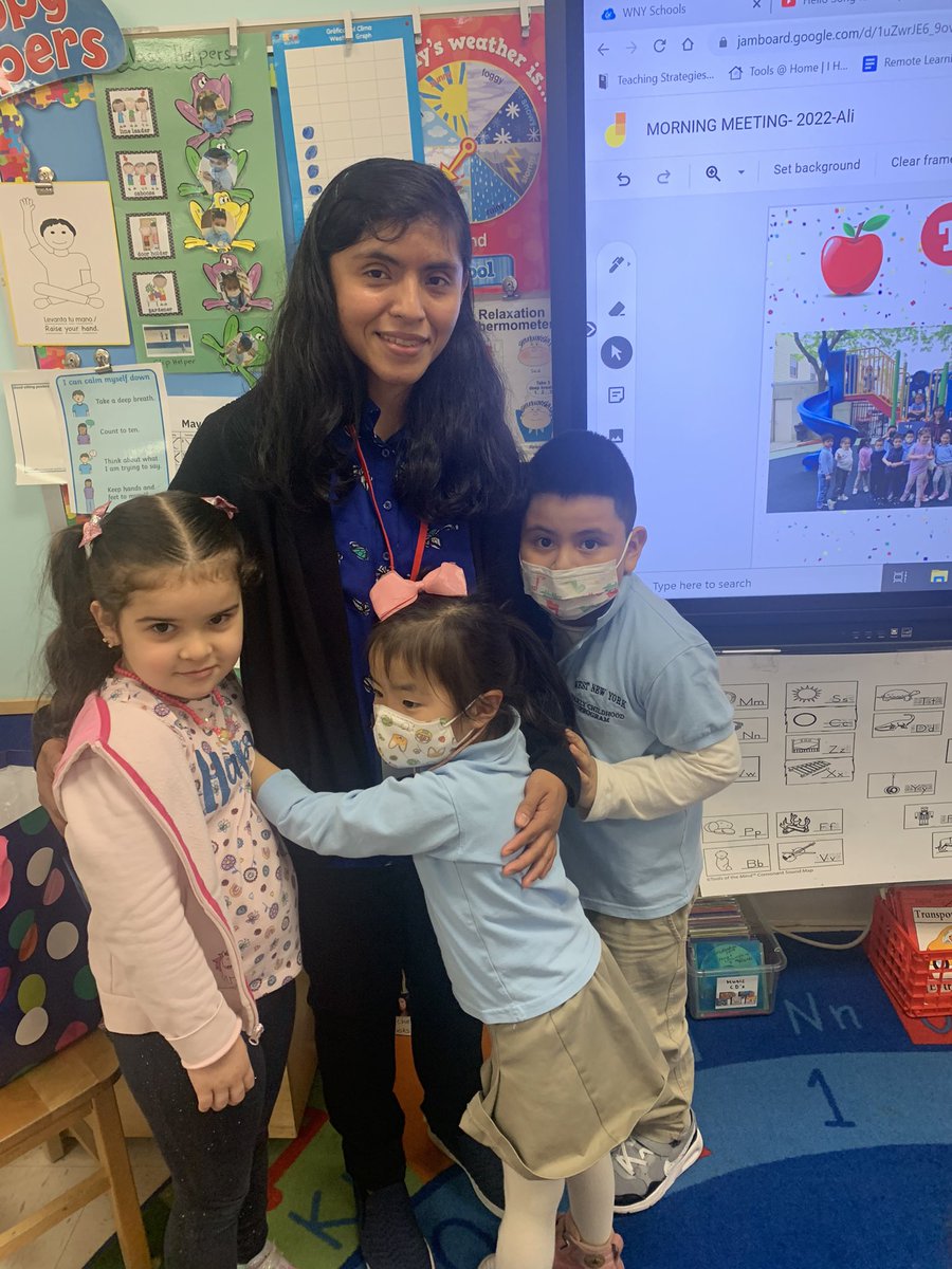 MrsDomenick_K's tweet photo. What a wonderful experience having a student teacher ! We will miss Ms. Mariela so very much ! @wnyecc https://t.co/BGkZVuPwFQ