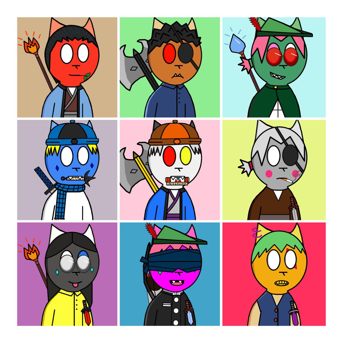 Which is your favorite <a href="/Mishuverse/">Mishuverse (FREE MINT)</a> 
Choose your element! 💎🔮

#NFTs #nftart #nftcollector