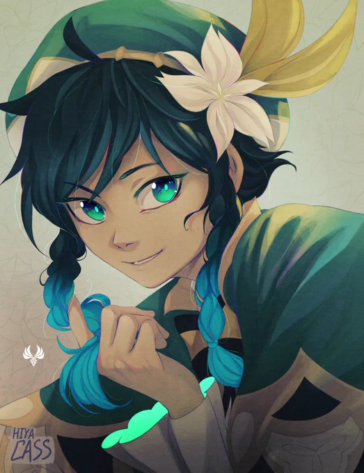 A good bard 💚
#genshinimpact 