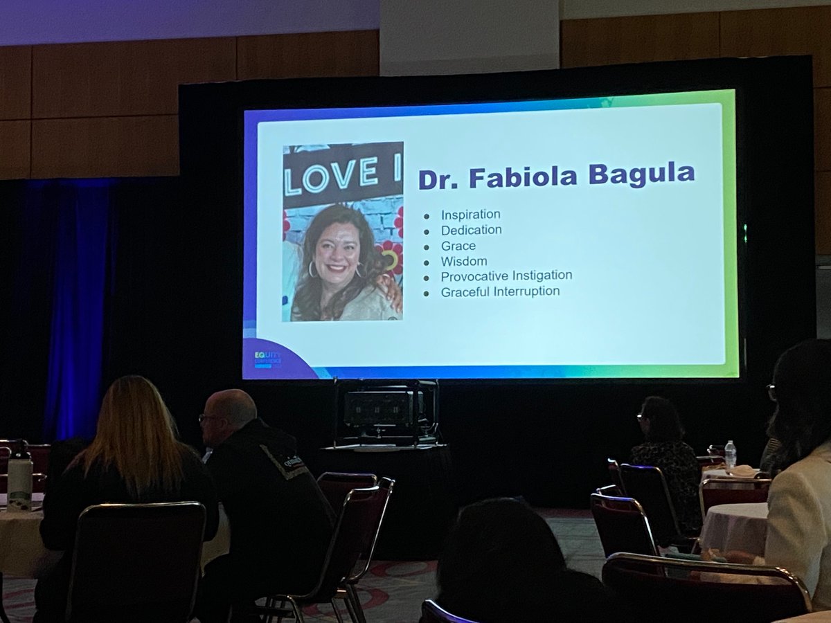 @FabiBagulaPhD Thank you for being a voice for so many. #EquityIsLoveInAction