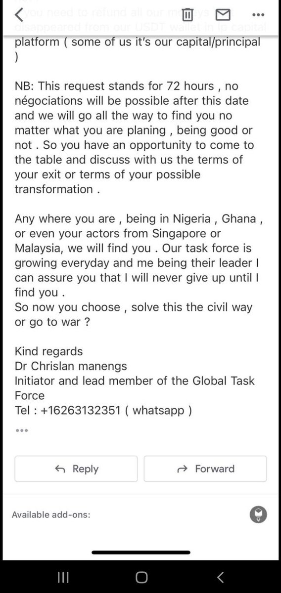 IPC GLOBAL TASK FORCE tweet media