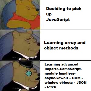 M17Tavo's tweet photo. Created a little something:
#javascript #javascript30 #javascripttflx 
#code #Memes #developer https://t.co/maEnBXOdaX