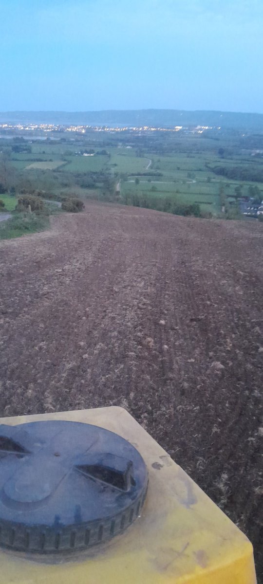 I don't know does a photo ever really do justice to a hill 😅 - longest 3 hours of my life but at least seed in now before rain #multispeciesswards