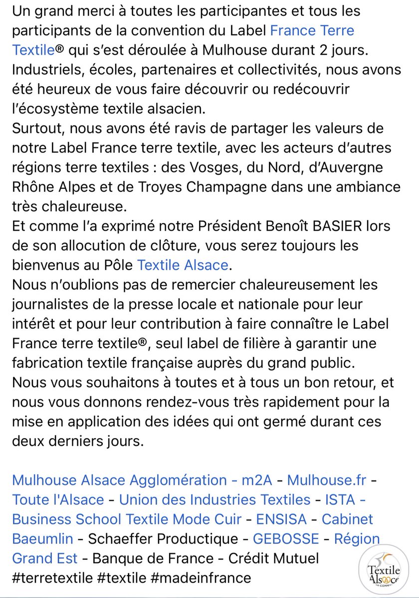 Textile Alsace tweet media