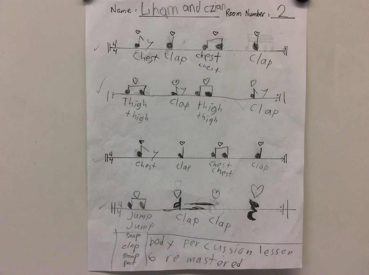 DHSBrocke's tweet photo. Our gr.4 students have been working on their rhythm/body-percussion creation with their partner(s). Some groups are working on their lyrics. The students will do their performances during their lessons next week. #dhscbe https://t.co/ciRq13NYyq
