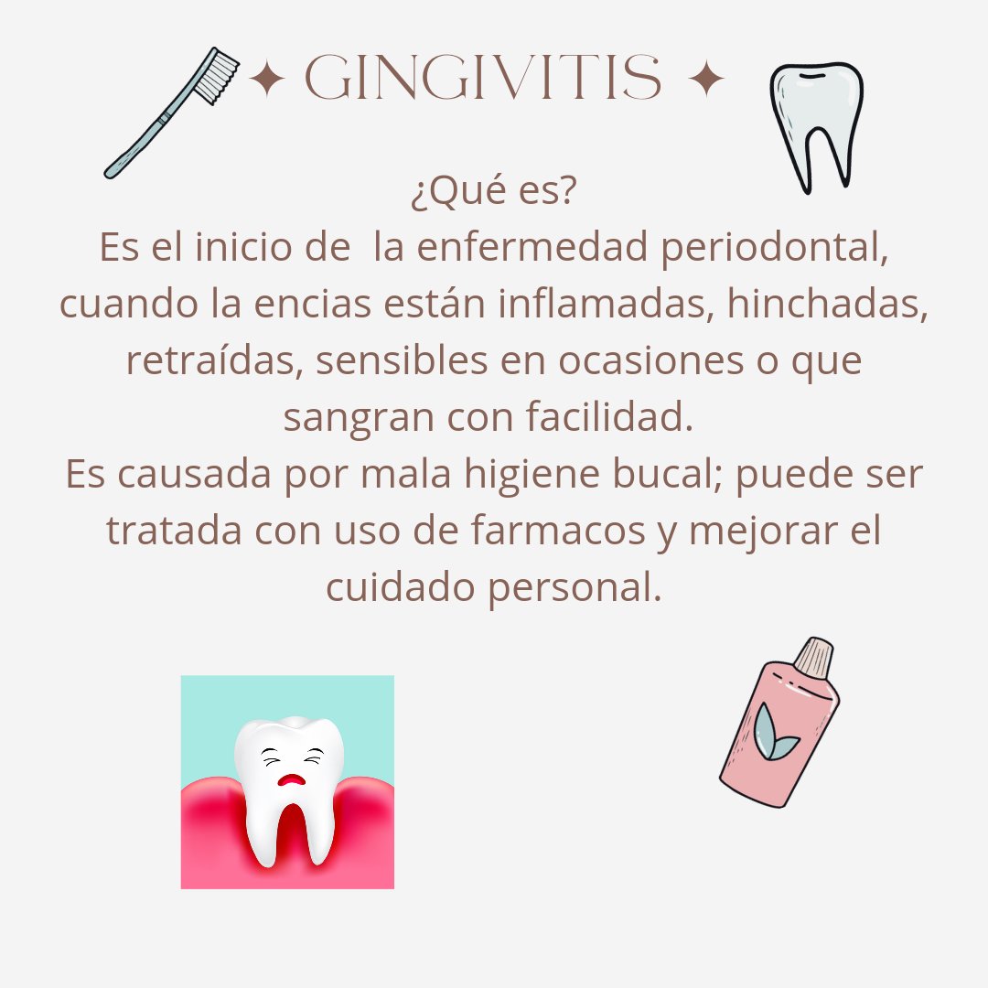 dientes_limpios's tweet photo. ¿Ya la conocías?
#gingivitis 🤙🏽 https://t.co/cNgkhFh8Iz