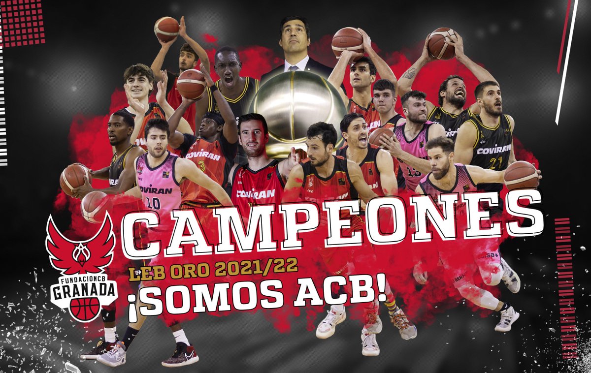 CoviranGranada's tweet image. ❤️🖤 13/05/2022

🙌 Gritadlo con el ❤️

¡𝗦𝗢𝗠𝗢𝗦 @ACBCOM!

👏̵L̵E̵B̵ ̵O̵r̵o̵
👏̵L̵E̵B̵ ̵P̵l̵a̵t̵a̵
👏̵L̵i̵g̵a̵ ̵E̵B̵A̵
👏̵L̵i̵g̵a̵ ̵N̵a̵c̵i̵o̵n̵a̵l̵

📍Baza, Albacete, Pamplona y ¡GRANADA!

TODOS los sueños se cumplen con trabajo, esfuerzo, compromiso y perseverancia.