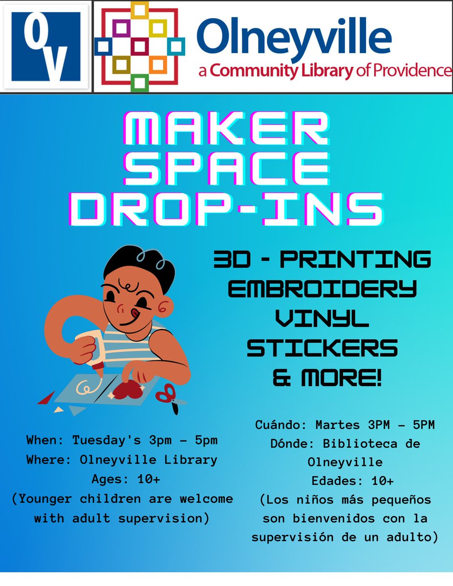 Olneyville Library tweet media