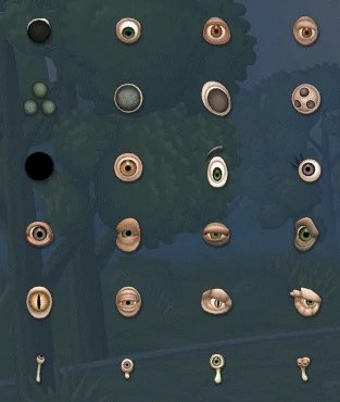 eyes from the spore creature creator :) https://t.co/RcmsW366Ku