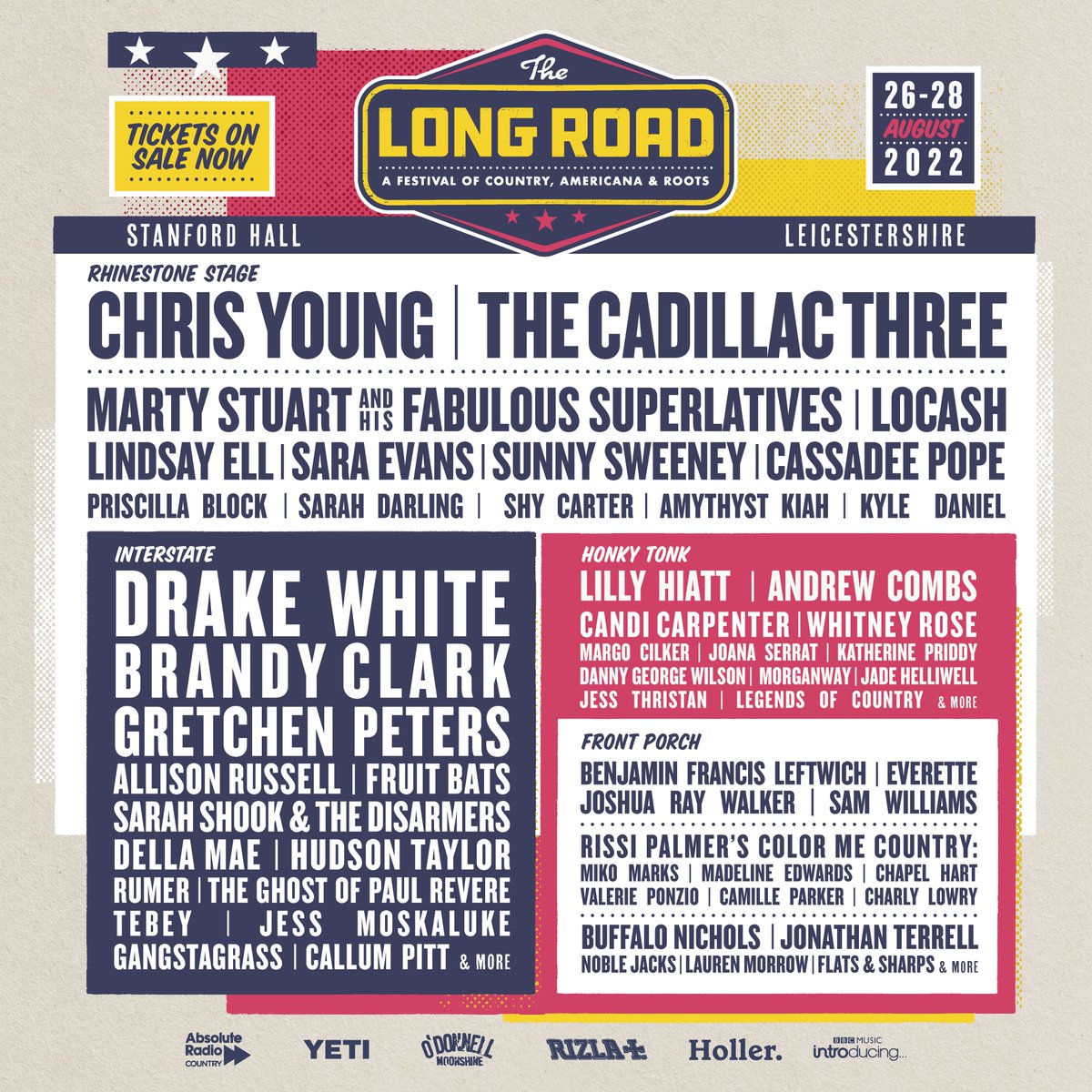 UK!!! We are coming back for you!! See you at @TheLongRoadFest this August!!! Tickets and lineup here: thelongroad.com