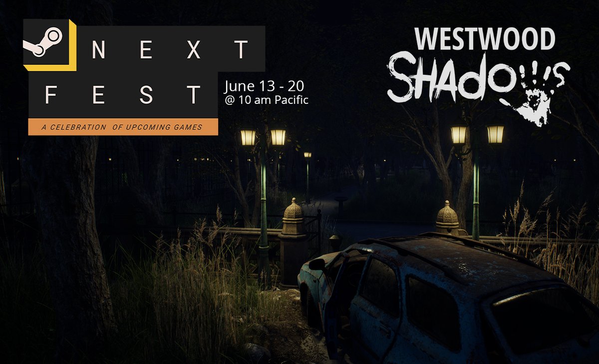 🔥🔥 Westwood Shadows will be featured on Steam's Next Fest Event on June 13-20! 🎮
Spread the word to help us! ❤ 
Wishlist the game now:👍
👉 store.steampowered.com/app/1122360/We…
#horror #survivalhorror #Steam #game #spread #development #upcoming