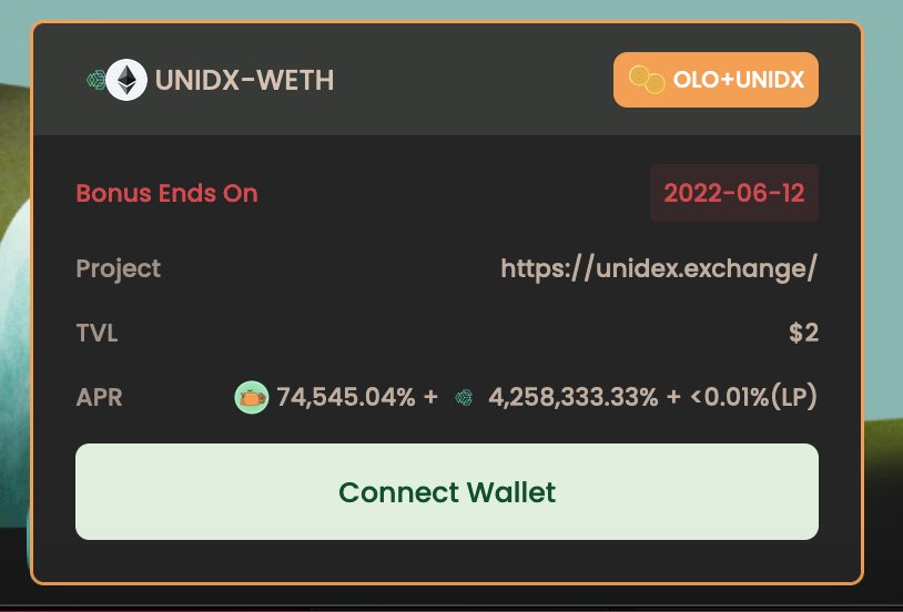 OolongSwap's tweet photo. $UNIDX/ $ETH #MulteaFarm is now live on Oolong 🥳🥳🔥🔥 https://t.co/OxyA5pAEsF