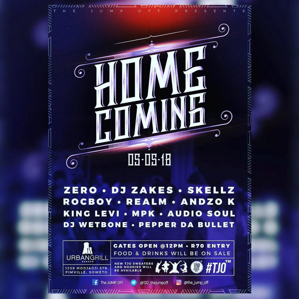 TJO_thejumpoff's tweet photo. Our #HomeComing journey has been an eventful one. From the first #Homecoming event in 2017 to our latest one in 2021, its been 5 years of non-stop Hip Hop “connoisseuring”Thank you for following us wherever we go, because where you’re at is where we call home. #HomeComing22 https://t.co/TDOE0W5FAK